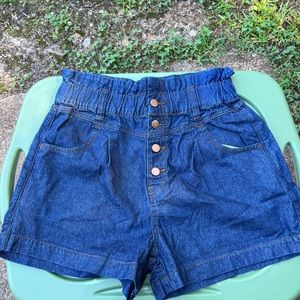 High waisted shorts